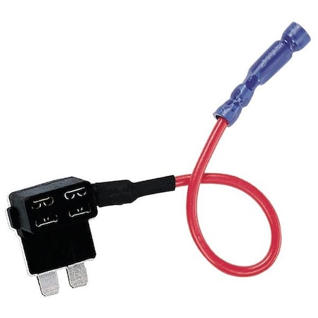 Fuse Holder, 1 Poles, 0 to 10A Amp Range, 32V AC/DC Volt Rating