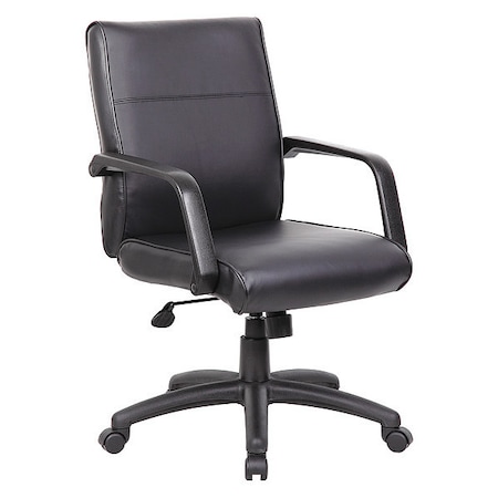 Mid Back Executive Chair In LeatherPlus