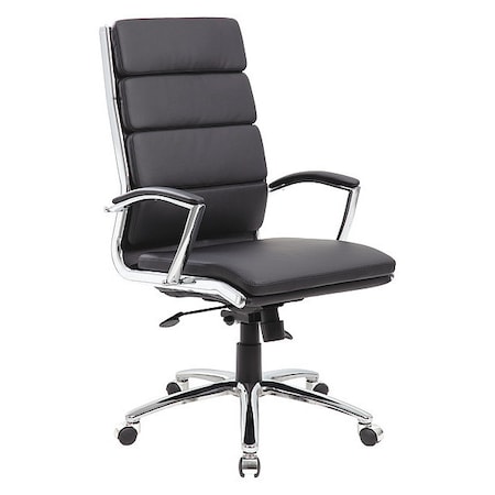 Executive CaressoftPlus Chair with Metal Chrome Finish