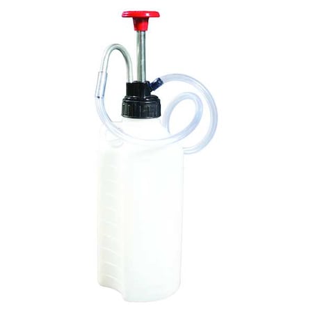 Hand Drum Pump,Piston,Nylon,1/4In OD