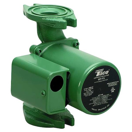 HVAC Circulating Pump, 1/25 hp, 115V, 1 Phase, Flange Connection