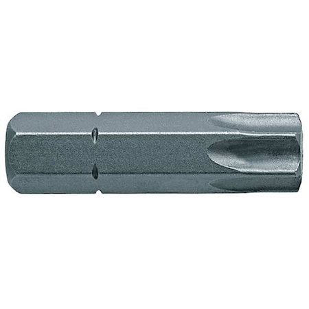 Torsion Bit, SAE, 5/16", Hex, T40, 1-1/4", PK5