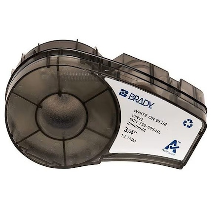 Blue All Weather Vinyl Labels for Brady M210 and M211, 0.75in