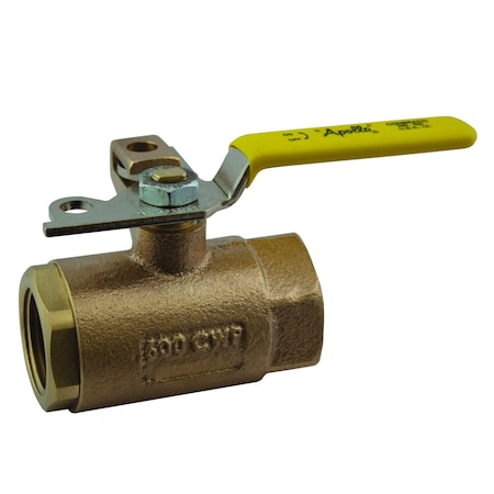 3/4" FNPT Bronze Ball Valve Inline