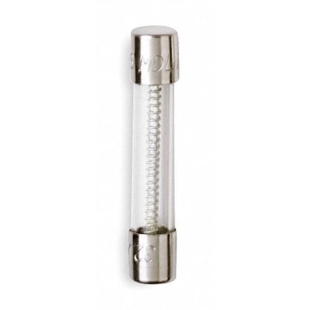 Glass Fuse, 0.063A, 10kA at 125V AC, 35A at 250V AC, 5 PK