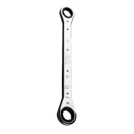 Ratcheting Box Wrench,Head Size 15x17mm