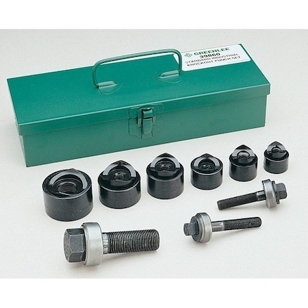 9 Piece Manual Punch Driver Set, 10 ga.