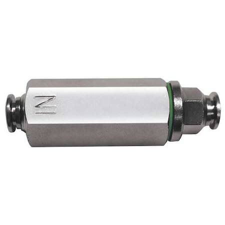 3/8" Push-to-Connect Nickel Brass Inline Filter