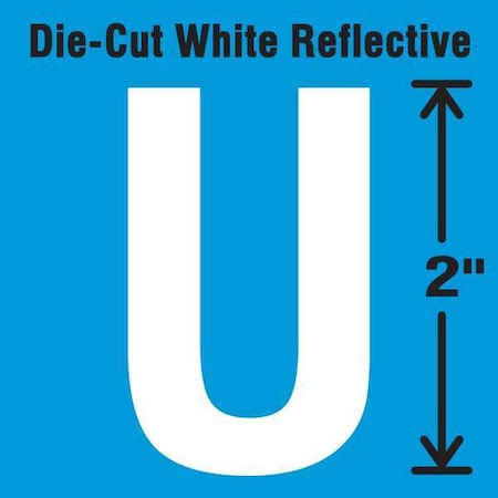 LetterLabel,Vinyl,2inH,1-1/4inW,PK5