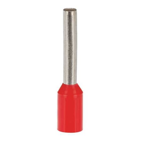 Ferrule,18 AWG,PP,17/32in.,PK500