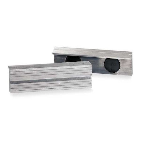 Magnetic Jaw Cap,6 1/2 In,Alum,PK2