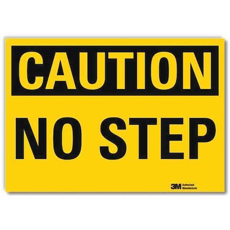 Safety Sign, 7 in Height, 10 in W, Reflective Sheeting, Vertical Rectangle, English, U4-1553-RD_10X7