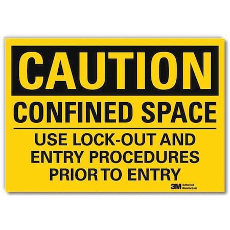 Safety Sign, 5 in H, 7 in Width, Reflective Sheeting, Horizontal Rectangle, English, U4-1145-RD_7X5