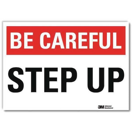Safety Decal, 7 in H, 10 in W, Reflective Sheeting, Vertical Rectangle, English, U7-1039-RD_10X7