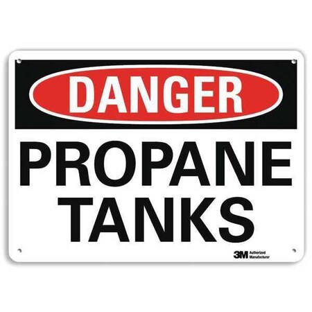 Danger Sign,4 Hole Mount,10in W x 7in H, U3-1940-RA_10X7
