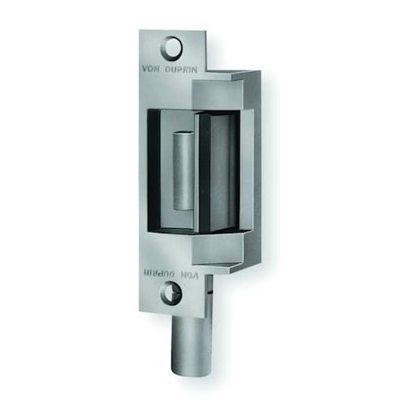 Electric Door Strike, Stainless Steel, Satin Stainless Steel, Includes: (2) Plug Connectors