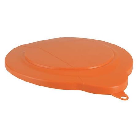 Pail Lid, Orange, Polypropylene