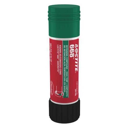Retaining Compound, 668 Series, Green, Semi-Solid, 19g, Stick
