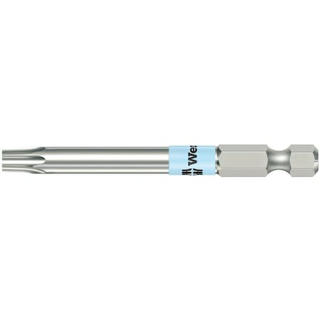 Power Bit, SAE, 1/4", Hex, T15, 3-1/2", SS