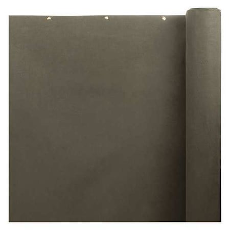 Welding Curtain Roll, Cotton Duck, 75 ft. W., 5 ft. H., 12 oz/sq yd, 150 Degrees F Withstand Temp.