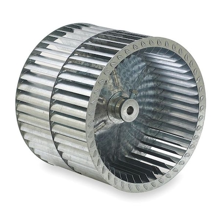 Blower Wheel, Dia 11 In, Bore 1/2 In, Max. RPM: 1, 750 RPM