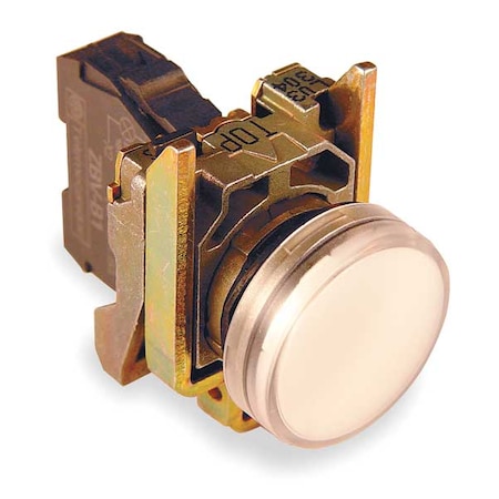 Pilot Light Complete,White,LED