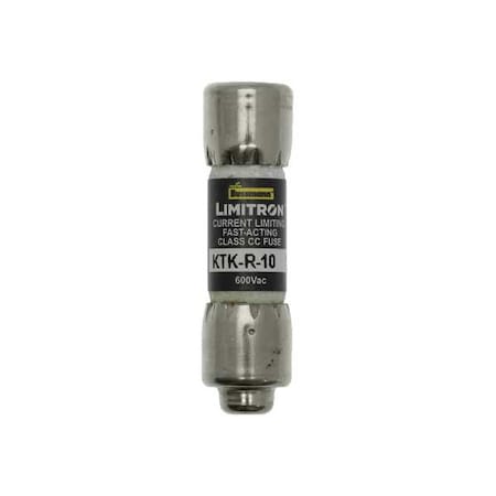 CC Class, Fast-Acting, 10A, 600V AC, Non-Indicating