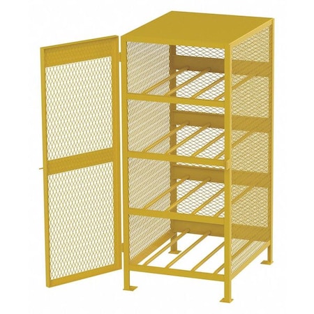 Gas Cylinder Cabinet,33x40,Capacity 8
