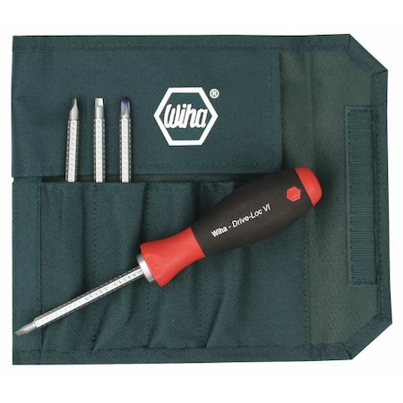 Interchangeable Blade Bit Set,Pieces 10