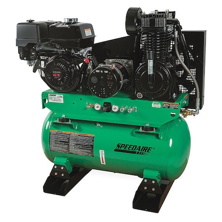 Compressor/Generator, 13HP, 30Gal, 15.7CFM