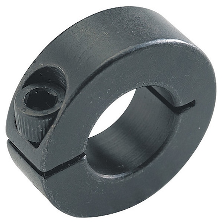 Shaft Collar,Clamp,1Pc,1-1/2 In,Steel