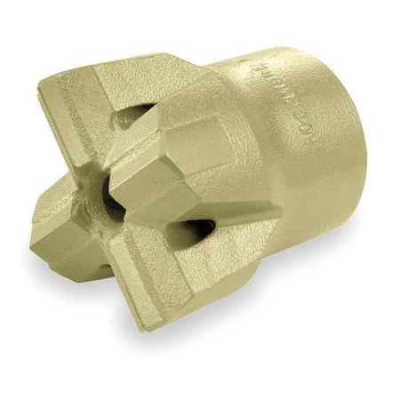 Carbide Tipped Drill Bit,H Thrd,2-1/4 In