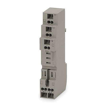 Relay Scket,Finger Safe,Square,5 Pin,10A