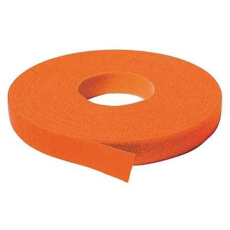 Back-to-Back Strap, No Adhesive, 37.5 ft, 3/4 in W, Orange