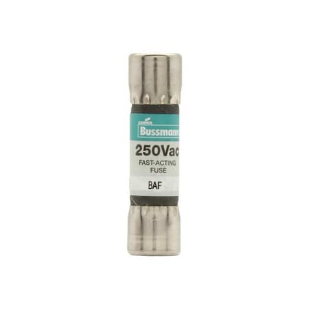 Midget Fuse, Fast-Acting, 6A, 250V AC, Non-Indicating, 10kA at 125V AC, 200A at 250V AC