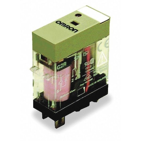 Plug-In, General Purpose Relay, Square, 10 A, 5 Pins, Quick Connect
