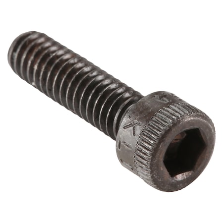 #8-32 Socket Head Cap Screw, Socket, Black Oxide Alloy Steel, 5/8 in Length, 100 PK