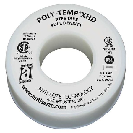 Sealant Tape,1-1/2 In. W,520 In. L