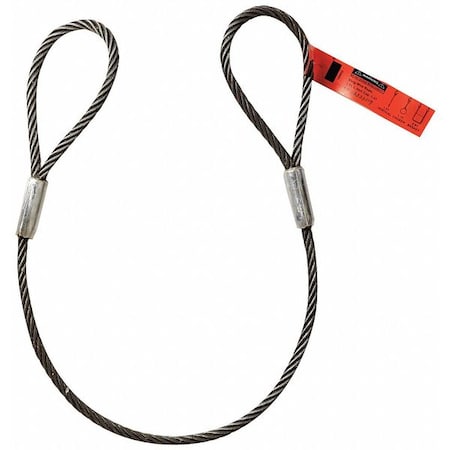 Sling,Wire Rope,12 ft.