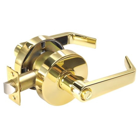 Lever Lockset, Mechanical, Privacy, Grade 2