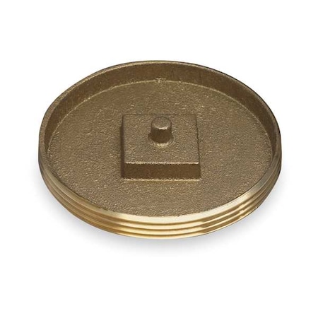 Cleanout Plug,Recessed Head,1.5 In