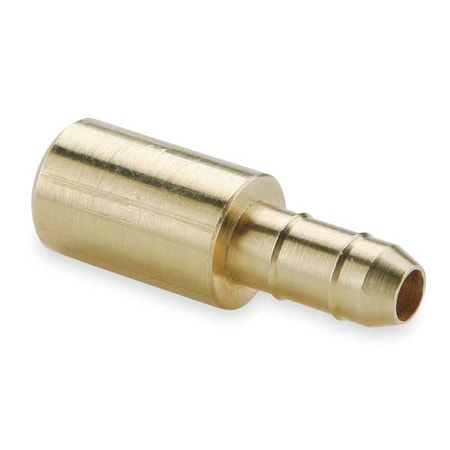 0.17" Barb x 1/4" Solder Brass Solder Connector