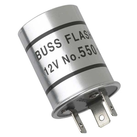 Automotive Flasher,12V,Silver