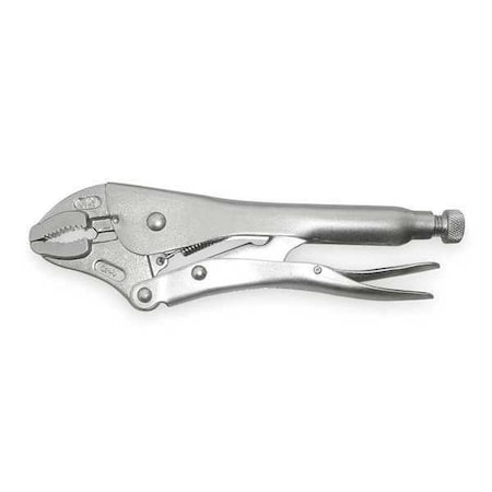 5 in Locking Adjusting Plain Grip Locking Plier