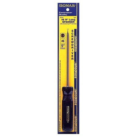 Tamper Resistant Spanner Screwdriver #6 Round