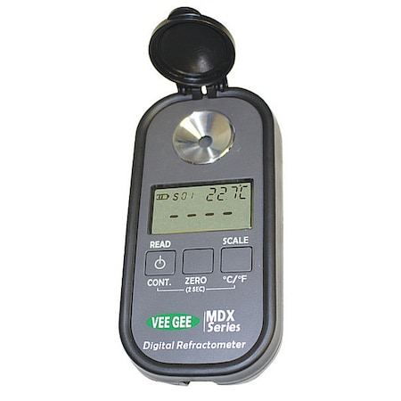 Digital Refractometer, nD, Brix, 0.0-50.0%