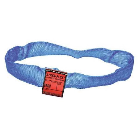 Round Sling,Endless,Blue,6 ft. L