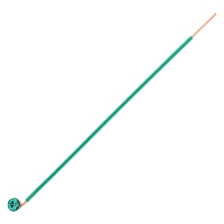 Grounding Pigtail,12 AWG,Green,PK50