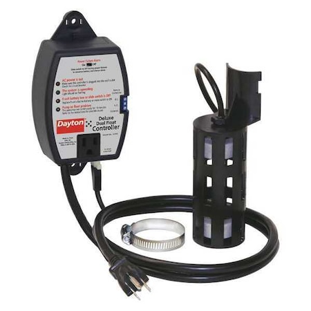 NO Caged Dual Micro-reed Float Switch 120VAC