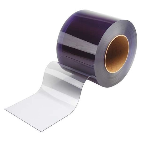 Flexible Bulk Roll, Smooth, 12in, Clear, PVC